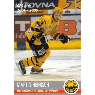 Extraliga OFS - Heinisch Martin - 2004-05 OFS No.387