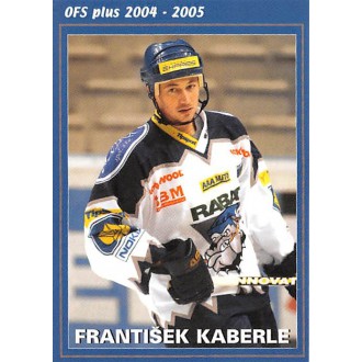 Extraliga OFS - Kaberle František - 2004-05 OFS No.CL