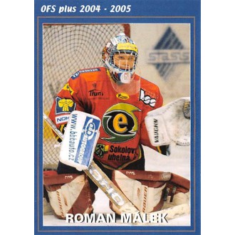 Extraliga OFS - Málek Roman - 2004-05 OFS No.CL