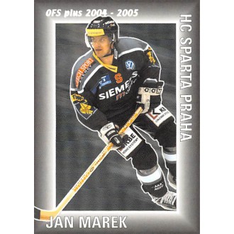 Extraliga OFS - Marek Jan - 2004-05 OFS Asistence No.5