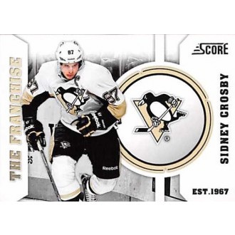 Insertní karty - Crosby Sidney - 2012-13 Score Franchise No.F23