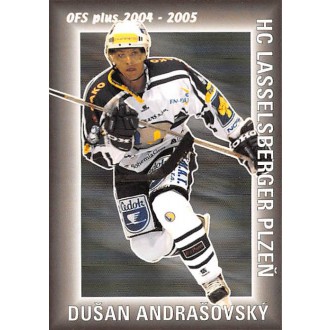 Extraliga OFS - Andrašovský Dušan - 2004-05 OFS Asistence No.14