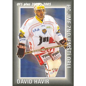 Extraliga OFS - Havíř David - 2004-05 OFS Obránci - body No.2