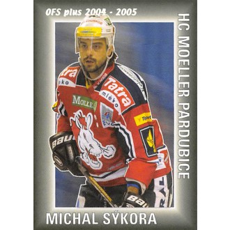 Extraliga OFS - Sýkora Michal - 2004-05 OFS Obránci - body No.5