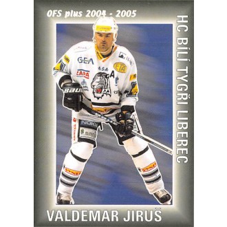 Extraliga OFS - Jiruš Valdemar - 2004-05 OFS Obránci - body No.9