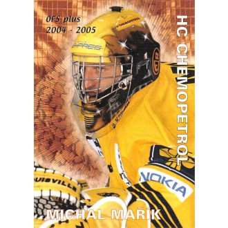 Extraliga OFS - Mařík Michal - 2004-05 OFS Průměr zásahů No.14