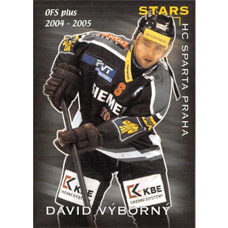 Extraliga OFS - Výborný David - 2004-05 OFS Stars No.25