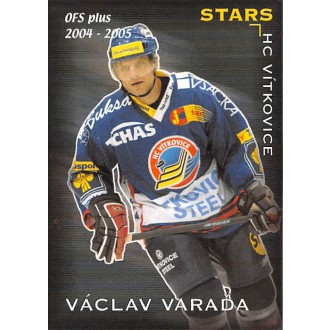 Extraliga OFS - Varaďa Václav - 2004-05 OFS Stars No.33