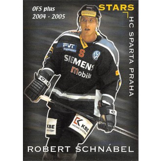 Extraliga OFS - Schnábel Robert - 2004-05 OFS Stars No.49