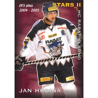 Extraliga OFS - Hrdina Jan - 2004-05 OFS Stars II No.2