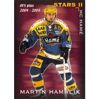 Extraliga OFS - Hamrlík Martin - 2004-05 OFS Stars II No.15