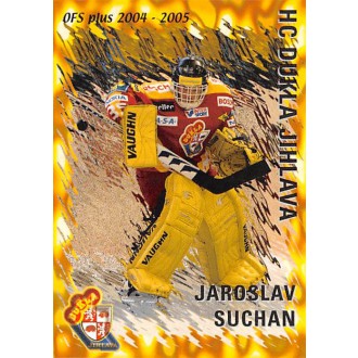 Extraliga OFS - Suchan Jaroslav - 2004-05 OFS Klubová karta No.1