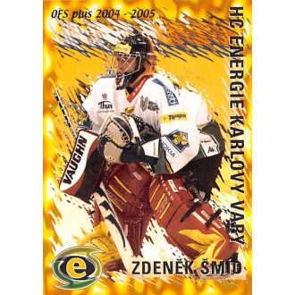 Extraliga OFS - Šmíd Zdeněk - 2004-05 OFS Klubová karta No.2