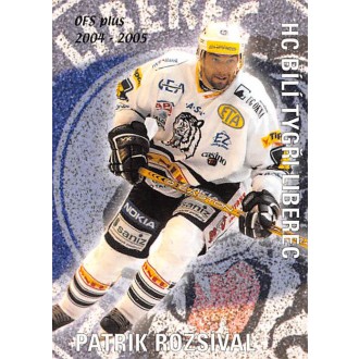 Extraliga OFS - Rozsíval Patrik - 2004-05 OFS Seznam karet No.4