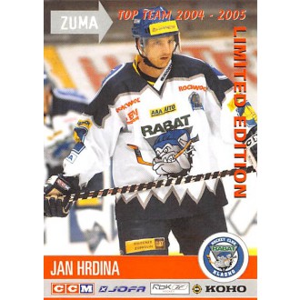 Extraliga OFS - Hrdina Jan - 2004-05 OFS Zuma Top Team No.21