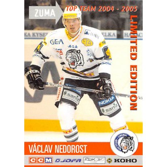 Extraliga OFS - Nedorost Václav - 2004-05 OFS Zuma Top Team No.31