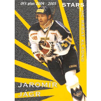 Extraliga OFS - Jágr Jaromír - 2004-05 OFS Stars Jaromír Jágr No.J4