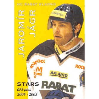 Extraliga OFS - Jágr Jaromír - 2004-05 OFS Stars Jaromír Jágr No.J5