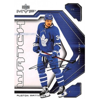 Insertní karty - Matthews Auston - 2021-22 MVP 20th Anniversary No.5