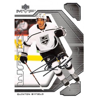 Insertní karty - Byfield Quinton - 2021-22 MVP 20th Anniversary No.98
