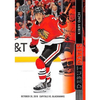 Insertní karty - Dach Kirby - 2020-21 Upper Deck Debut Dates No.5