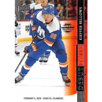 Insertní karty - Bellows Kieffer - 2020-21 Upper Deck Debut Dates No.7