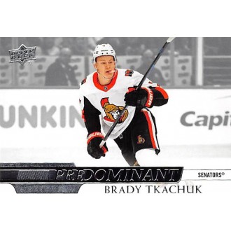 Insertní karty - Tkachuk Brady - 2020-21 Upper Deck Predominant No.4