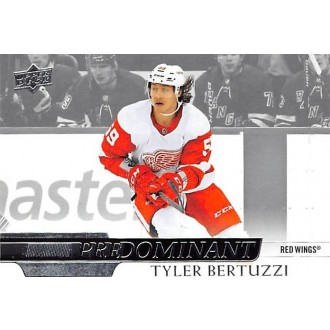 Insertní karty - Bertuzzi Tyler - 2020-21 Upper Deck Predominant No.7