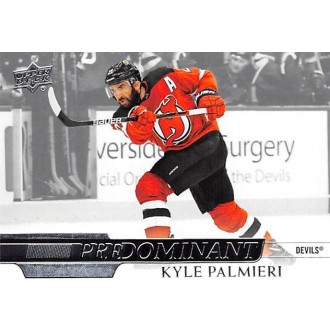 Insertní karty - Palmieri Kyle - 2020-21 Upper Deck Predominant No.10