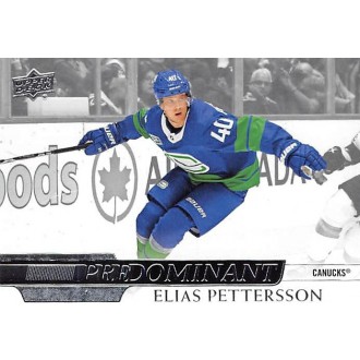 Insertní karty - Pettersson Elias - 2020-21 Upper Deck Predominant No.12