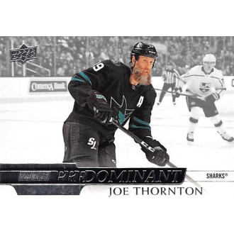 Insertní karty - Thornton Joe - 2020-21 Upper Deck Predominant No.14