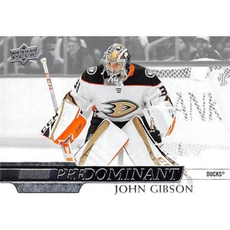 Insertní karty - Gibson John - 2020-21 Upper Deck Predominant No.21