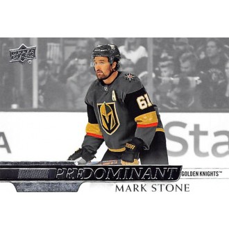 Insertní karty - Stone Mark - 2020-21 Upper Deck Predominant No.25