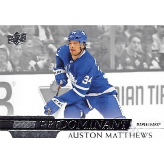 Insertní karty - Matthews Auston - 2020-21 Upper Deck Predominant No.27