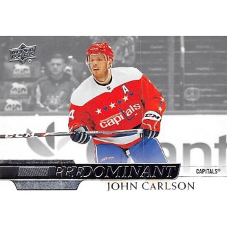 Insertní karty - Carlson John - 2020-21 Upper Deck Predominant No.33