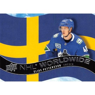 Insertní karty - Pettersson Elias - 2020-21 Upper Deck NHL Worldwide No.5