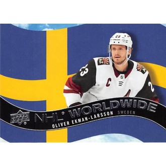 Insertní karty - Ekman-Larsson Oliver - 2020-21 Upper Deck NHL Worldwide No.19