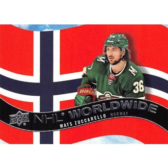 Insertní karty - Zuccarello Mats - 2020-21 Upper Deck NHL Worldwide No.20