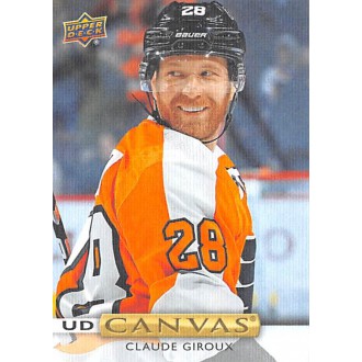 Insertní karty - Giroux Claude - 2019-20 Upper Deck Canvas No.35