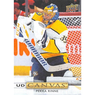 Insertní karty - Rinne Pekka - 2019-20 Upper Deck Canvas No.64