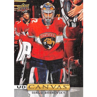 Insertní karty - Bobrovsky Sergei - 2019-20 Upper Deck Canvas No.139