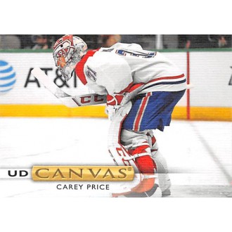 Insertní karty - Price Carey - 2019-20 Upper Deck Canvas No.142