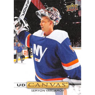 Insertní karty - Varlamov Semyon - 2019-20 Upper Deck Canvas No.165