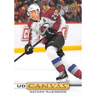 Insertní karty - MacKinnon Nathan - 2019-20 Upper Deck Canvas No.182