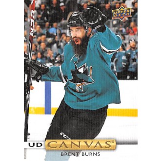 Insertní karty - Burns Brent - 2019-20 Upper Deck Canvas No.197