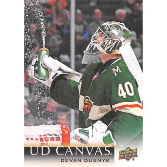 Insertní karty - Dubnyk Devan - 2018-19 Upper Deck Canvas No.43