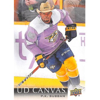 Insertní karty - Subban P.K. - 2018-19 Upper Deck Canvas No.47