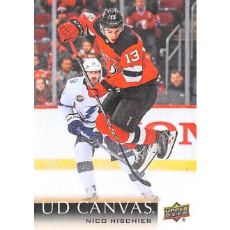 Insertní karty - Hischier Nico - 2018-19 Upper Deck Canvas No.51