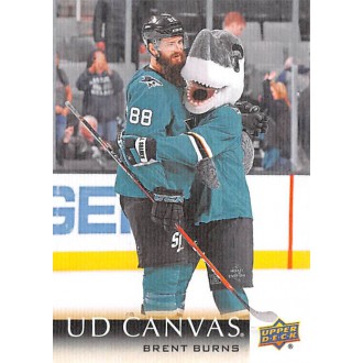 Insertní karty - Burns Brent - 2018-19 Upper Deck Canvas No.68