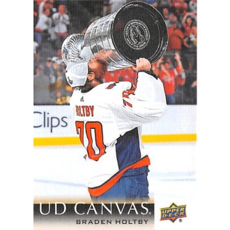 Insertní karty - Holtby Braden - 2018-19 Upper Deck Canvas No.84